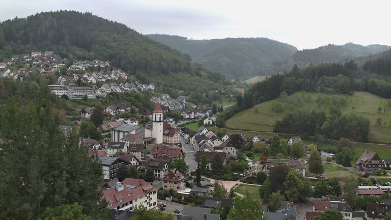 Dieses Bild zeigt eine Webcam-Aufnahme von Ottenhöfen, aufgenommen am Mittwoch, den 16.09.2026 um 09:00 Uhr