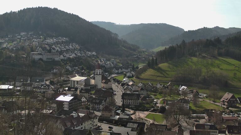 Dieses Bild zeigt eine Webcam-Aufnahme von Ottenhöfen, aufgenommen am Dienstag, den 24.03.2026 um 10:20 Uhr