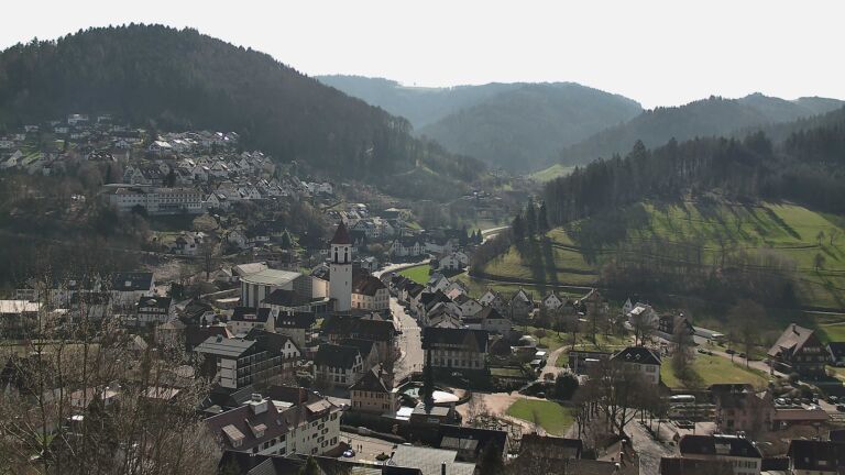 Dieses Bild zeigt eine Webcam-Aufnahme von Ottenhöfen, aufgenommen am Mittwoch, den 04.03.2026 um 11:40 Uhr