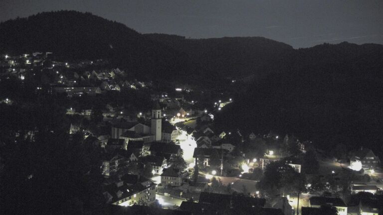 Dieses Bild zeigt eine Webcam-Aufnahme von Ottenhöfen, aufgenommen am Freitag, den 03.07.2026 um 03:30 Uhr