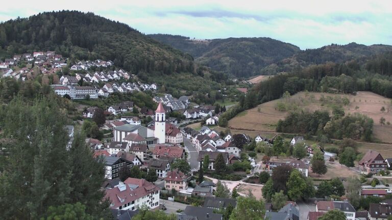 Dieses Bild zeigt eine Webcam-Aufnahme von Ottenhöfen, aufgenommen am Freitag, den 21.08.2026 um 06:20 Uhr