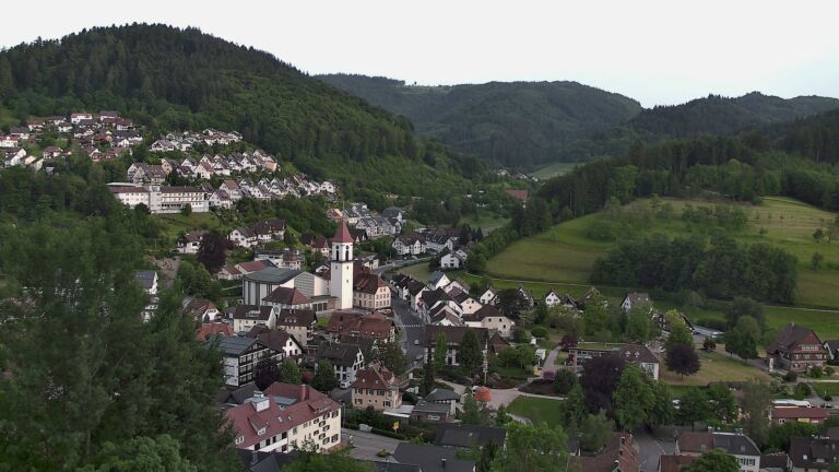 Dieses Bild zeigt eine Webcam-Aufnahme von Ottenhöfen, aufgenommen am Sonntag, den 24.05.2026 um 20:00 Uhr