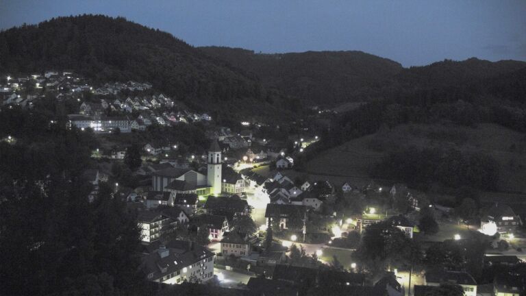 Dieses Bild zeigt eine Webcam-Aufnahme von Ottenhöfen, aufgenommen am Dienstag, den 16.06.2026 um 22:30 Uhr