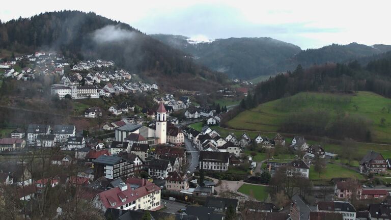 Dieses Bild zeigt eine Webcam-Aufnahme von Ottenhöfen, aufgenommen am Montag, den 30.03.2026 um 19:50 Uhr