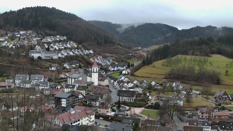 Dieses Bild zeigt eine Webcam-Aufnahme von Ottenhöfen, aufgenommen am Mittwoch, den 11.02.2026 um 10:40 Uhr