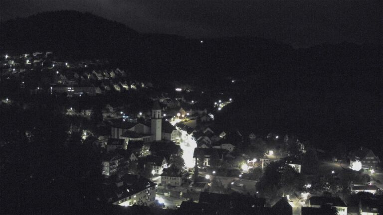 Dieses Bild zeigt eine Webcam-Aufnahme von Ottenhöfen, aufgenommen am Montag, den 31.08.2026 um 04:00 Uhr