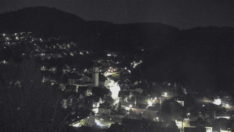 Dieses Bild zeigt eine Webcam-Aufnahme von Ottenhöfen, aufgenommen am Dienstag, den 07.07.2026 um 03:00 Uhr
