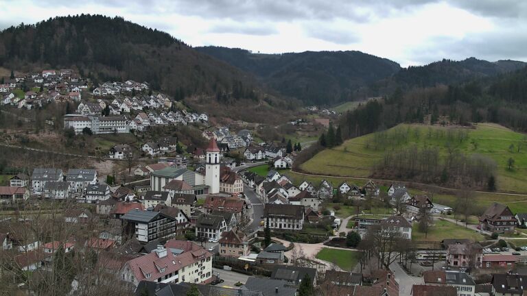 Dieses Bild zeigt eine Webcam-Aufnahme von Ottenhöfen, aufgenommen am Samstag, den 28.02.2026 um 11:20 Uhr