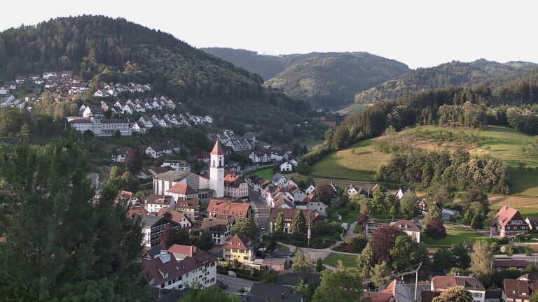 Dieses Bild zeigt eine Webcam-Aufnahme von Ottenhöfen, aufgenommen am Dienstag, den 23.06.2026 um 06:40 Uhr