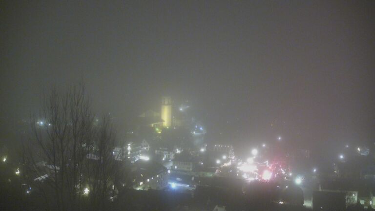 Dieses Bild zeigt eine Webcam-Aufnahme von Ottenhöfen, aufgenommen am Samstag, den 13.12.2025 um 20:30 Uhr