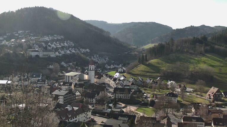 Dieses Bild zeigt eine Webcam-Aufnahme von Ottenhöfen, aufgenommen am Donnerstag, den 05.03.2026 um 09:40 Uhr