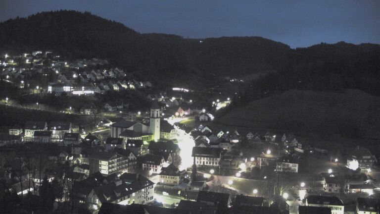 Dieses Bild zeigt eine Webcam-Aufnahme von Ottenhöfen, aufgenommen am Dienstag, den 10.02.2026 um 07:00 Uhr