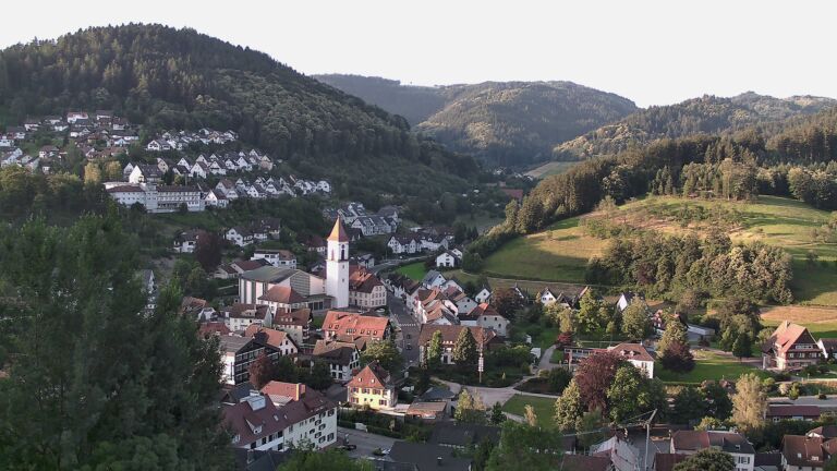 Dieses Bild zeigt eine Webcam-Aufnahme von Ottenhöfen, aufgenommen am Mittwoch, den 24.06.2026 um 06:30 Uhr