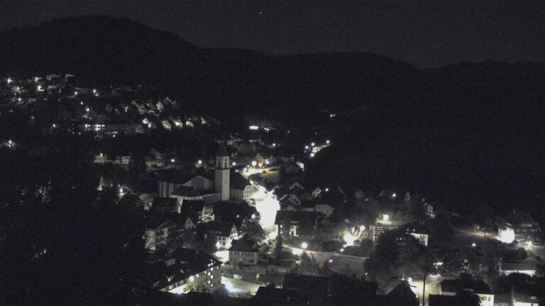Dieses Bild zeigt eine Webcam-Aufnahme von Ottenhöfen, aufgenommen am Donnerstag, den 06.08.2026 um 02:00 Uhr