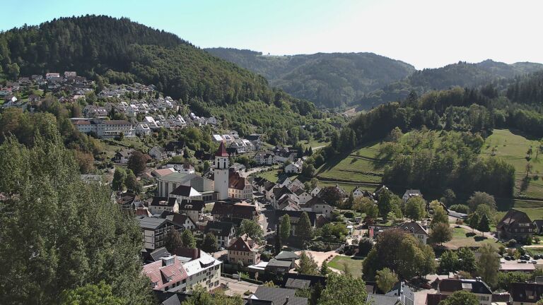 Dieses Bild zeigt eine Webcam-Aufnahme von Ottenhöfen, aufgenommen am Mittwoch, den 23.09.2026 um 14:10 Uhr