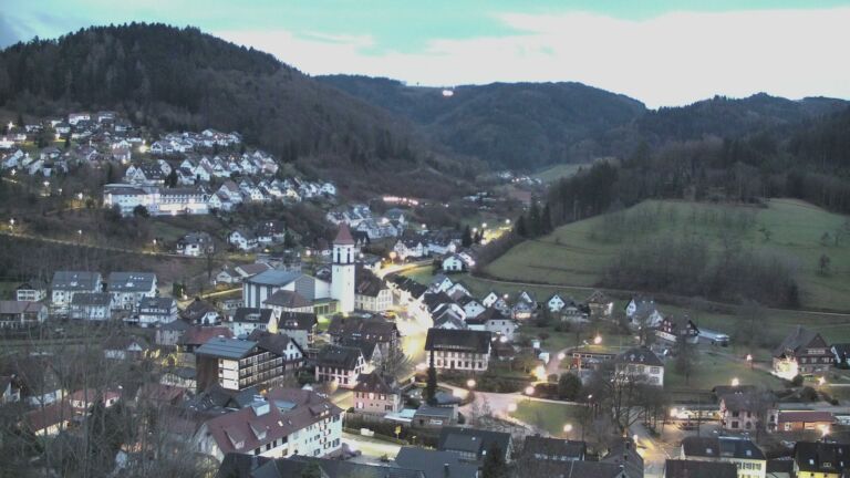 Dieses Bild zeigt eine Webcam-Aufnahme von Ottenhöfen, aufgenommen am Mittwoch, den 11.03.2026 um 06:20 Uhr