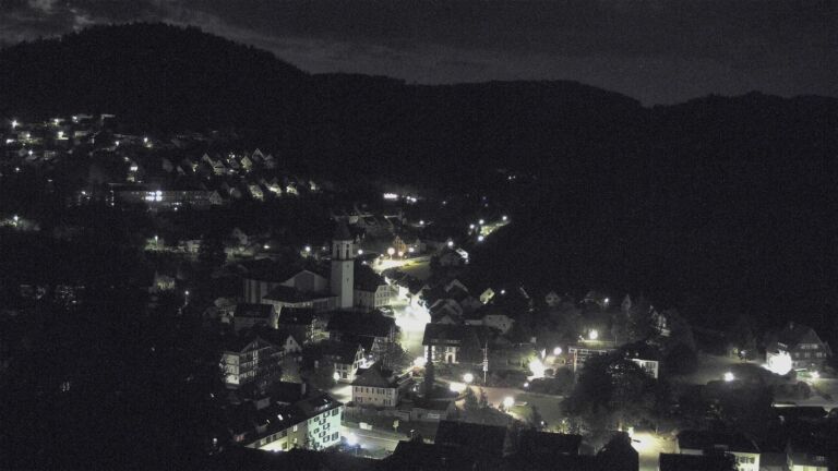 Dieses Bild zeigt eine Webcam-Aufnahme von Ottenhöfen, aufgenommen am Samstag, den 09.05.2026 um 04:30 Uhr