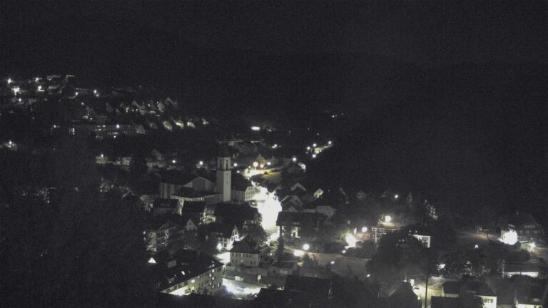 Dieses Bild zeigt eine Webcam-Aufnahme von Ottenhöfen, aufgenommen am Samstag, den 18.07.2026 um 02:00 Uhr