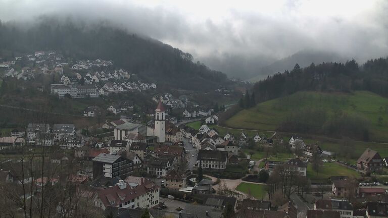 Dieses Bild zeigt eine Webcam-Aufnahme von Ottenhöfen, aufgenommen am Sonntag, den 29.03.2026 um 10:20 Uhr