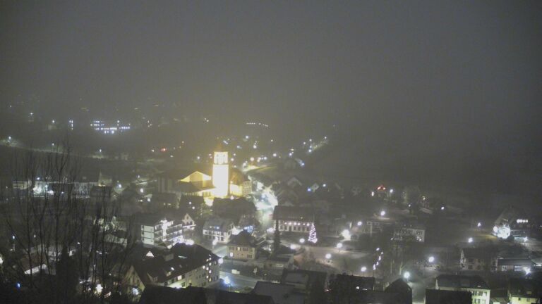 Dieses Bild zeigt eine Webcam-Aufnahme von Ottenhöfen, aufgenommen am Montag, den 29.12.2025 um 17:40 Uhr