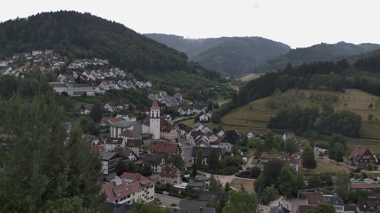 Dieses Bild zeigt eine Webcam-Aufnahme von Ottenhöfen, aufgenommen am Samstag, den 01.08.2026 um 11:40 Uhr