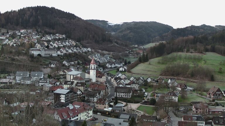 Dieses Bild zeigt eine Webcam-Aufnahme von Ottenhöfen, aufgenommen am Samstag, den 28.03.2026 um 06:20 Uhr