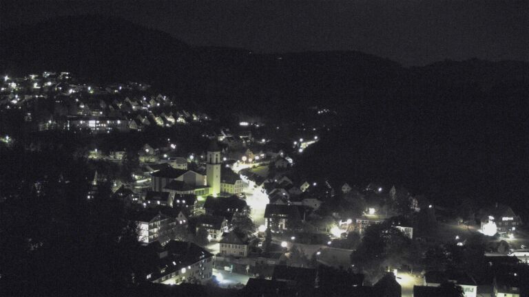 Dieses Bild zeigt eine Webcam-Aufnahme von Ottenhöfen, aufgenommen am Mittwoch, den 16.09.2026 um 20:50 Uhr