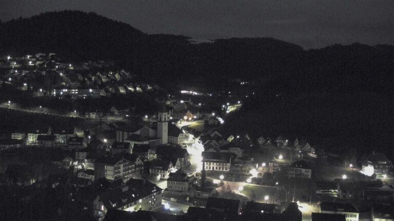 Dieses Bild zeigt eine Webcam-Aufnahme von Ottenhöfen, aufgenommen am Montag, den 30.03.2026 um 02:30 Uhr