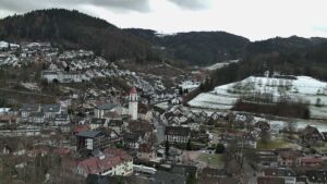 Dieses Bild zeigt eine Webcam-Aufnahme von Ottenhöfen, aufgenommen am Freitag, den 09.01.2026 um 09:20 Uhr