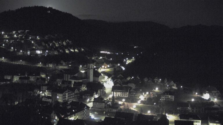 Dieses Bild zeigt eine Webcam-Aufnahme von Ottenhöfen, aufgenommen am Dienstag, den 10.03.2026 um 03:00 Uhr