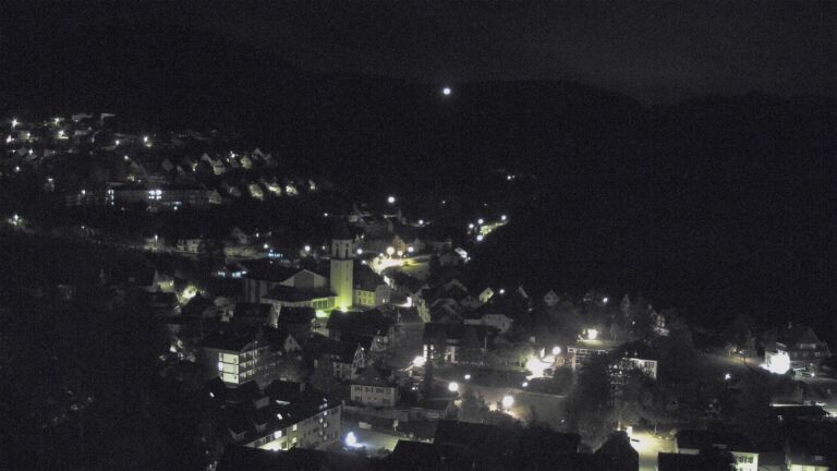 Dieses Bild zeigt eine Webcam-Aufnahme von Ottenhöfen, aufgenommen am Samstag, den 24.10.2026 um 05:30 Uhr