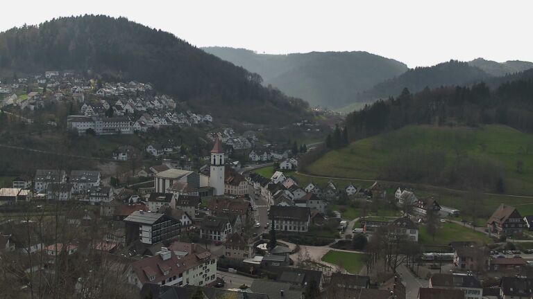 Dieses Bild zeigt eine Webcam-Aufnahme von Ottenhöfen, aufgenommen am Samstag, den 21.03.2026 um 10:10 Uhr