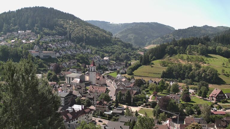 Dieses Bild zeigt eine Webcam-Aufnahme von Ottenhöfen, aufgenommen am Mittwoch, den 24.06.2026 um 10:50 Uhr