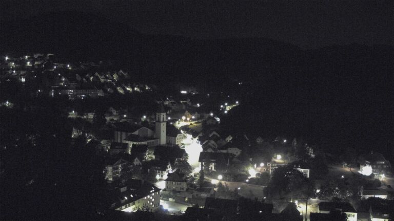 Dieses Bild zeigt eine Webcam-Aufnahme von Ottenhöfen, aufgenommen am Freitag, den 17.07.2026 um 02:00 Uhr
