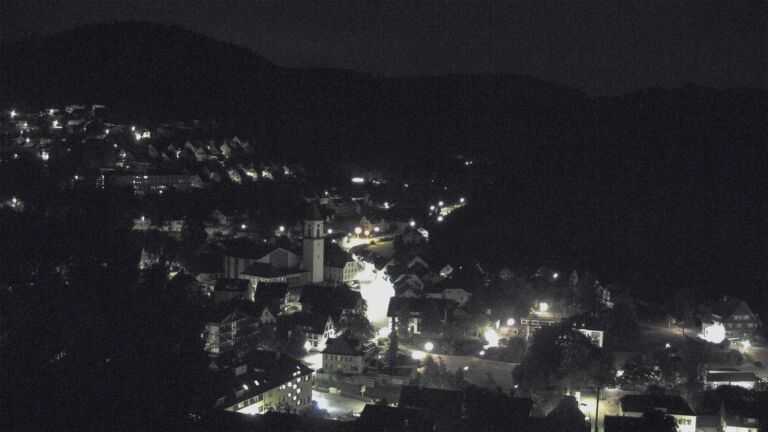 Dieses Bild zeigt eine Webcam-Aufnahme von Ottenhöfen, aufgenommen am Freitag, den 17.07.2026 um 04:00 Uhr