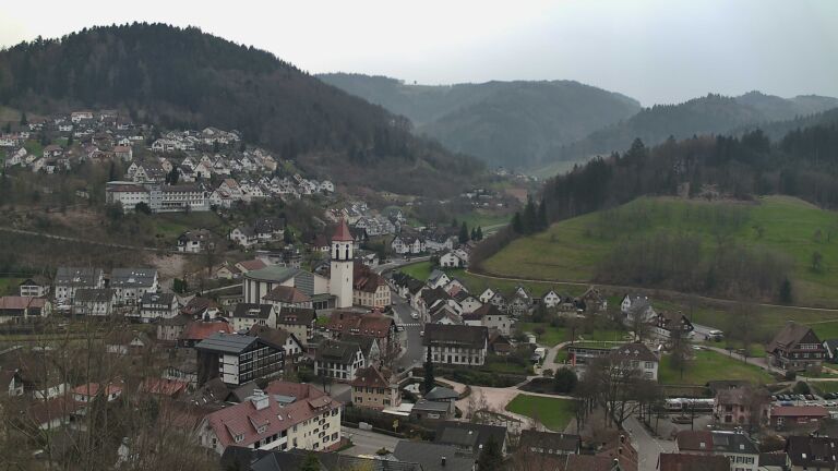 Dieses Bild zeigt eine Webcam-Aufnahme von Ottenhöfen, aufgenommen am Samstag, den 21.03.2026 um 12:20 Uhr