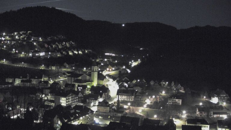 Dieses Bild zeigt eine Webcam-Aufnahme von Ottenhöfen, aufgenommen am Freitag, den 13.03.2026 um 05:40 Uhr