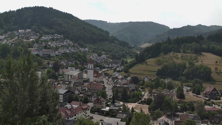 Dieses Bild zeigt eine Webcam-Aufnahme von Ottenhöfen, aufgenommen am Freitag, den 31.07.2026 um 12:20 Uhr