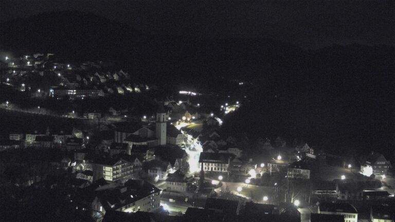 Dieses Bild zeigt eine Webcam-Aufnahme von Ottenhöfen, aufgenommen am Samstag, den 07.02.2026 um 04:00 Uhr