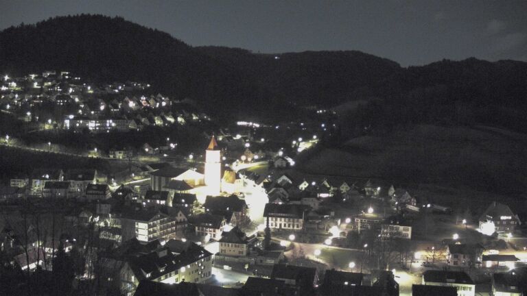 Dieses Bild zeigt eine Webcam-Aufnahme von Ottenhöfen, aufgenommen am Montag, den 02.03.2026 um 20:30 Uhr