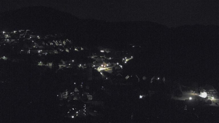 Dieses Bild zeigt eine Webcam-Aufnahme von Ottenhöfen, aufgenommen am Mittwoch, den 10.06.2026 um 01:00 Uhr