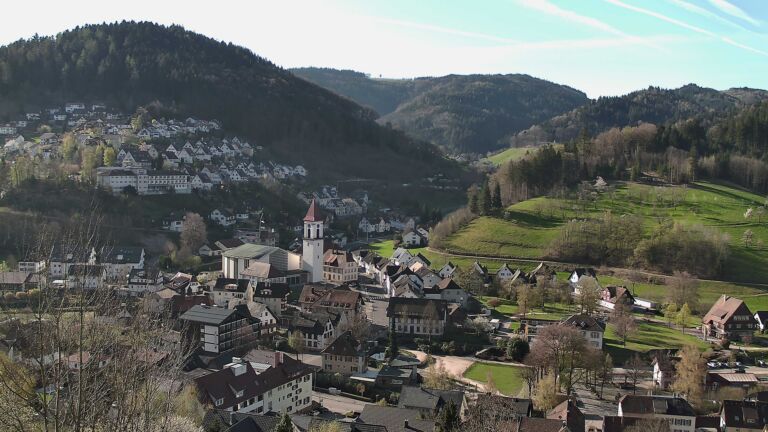 Dieses Bild zeigt eine Webcam-Aufnahme von Ottenhöfen, aufgenommen am Mittwoch, den 08.04.2026 um 09:20 Uhr