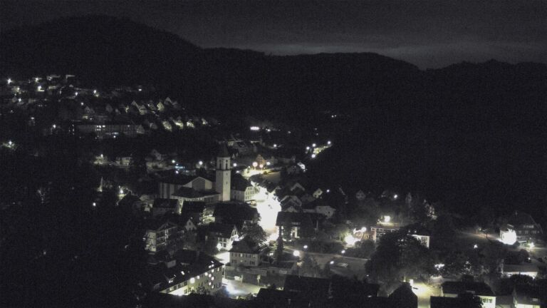 Dieses Bild zeigt eine Webcam-Aufnahme von Ottenhöfen, aufgenommen am Sonntag, den 30.08.2026 um 02:00 Uhr