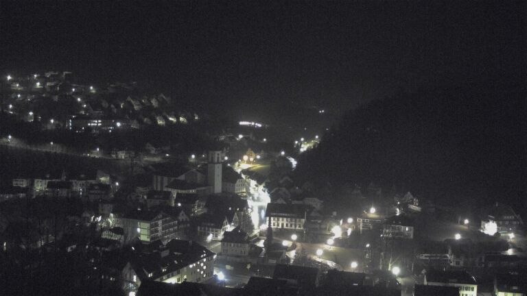 Dieses Bild zeigt eine Webcam-Aufnahme von Ottenhöfen, aufgenommen am Mittwoch, den 11.02.2026 um 02:00 Uhr