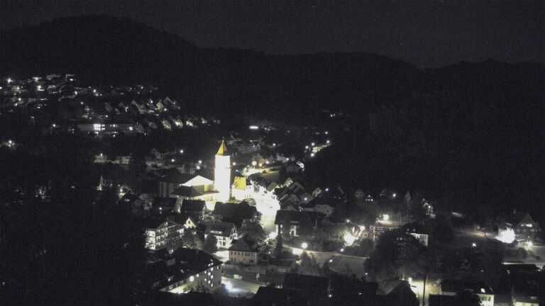 Dieses Bild zeigt eine Webcam-Aufnahme von Ottenhöfen, aufgenommen am Donnerstag, den 06.08.2026 um 22:30 Uhr