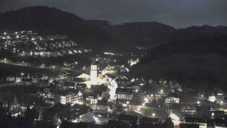 Dieses Bild zeigt eine Webcam-Aufnahme von Ottenhöfen, aufgenommen am Montag, den 30.03.2026 um 20:40 Uhr