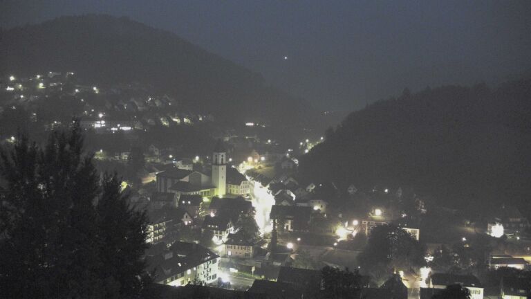 Dieses Bild zeigt eine Webcam-Aufnahme von Ottenhöfen, aufgenommen am Samstag, den 10.10.2026 um 07:00 Uhr
