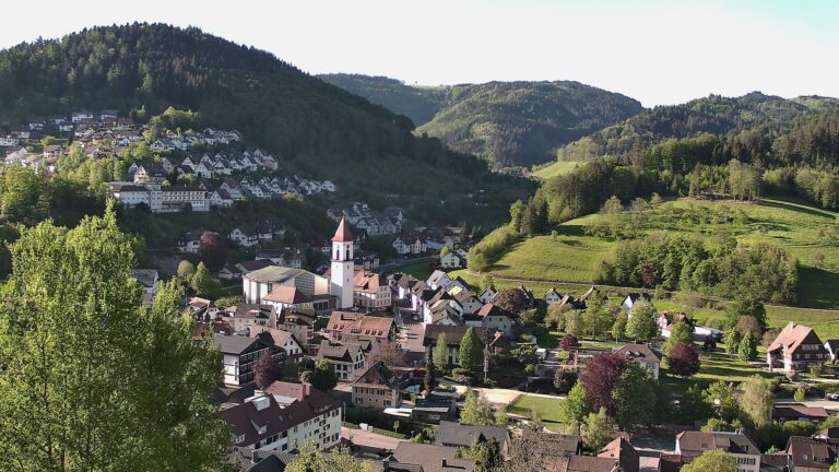 Dieses Bild zeigt eine Webcam-Aufnahme von Ottenhöfen, aufgenommen am Freitag, den 01.05.2026 um 08:20 Uhr