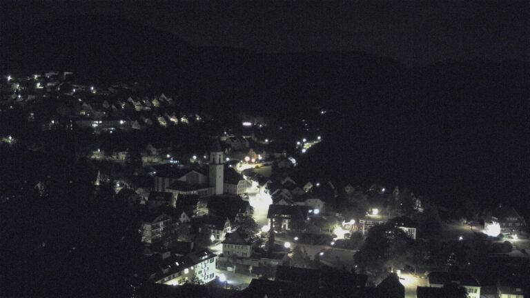 Dieses Bild zeigt eine Webcam-Aufnahme von Ottenhöfen, aufgenommen am Freitag, den 18.09.2026 um 02:00 Uhr