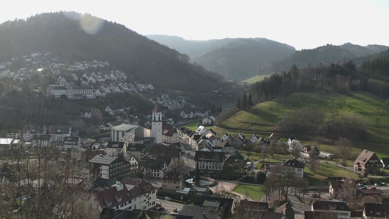 Dieses Bild zeigt eine Webcam-Aufnahme von Ottenhöfen, aufgenommen am Dienstag, den 10.03.2026 um 09:20 Uhr